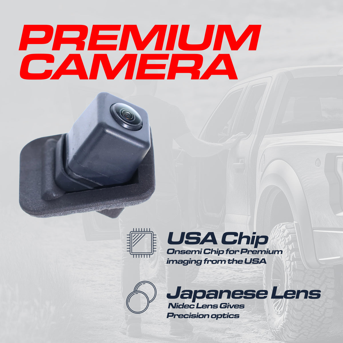 Mercedes-Benz CL-Class (2008-2014), S-Class (2008-2013), S-Class Hybrid (2010-2013) OEM Replacement Backup Camera OE Part # 221-820-63-97-64