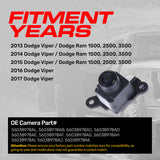 Dodge Ram (2013-2015), Viper (2013-2017) OEM Replacement Backup Camera OE Part # 56038978AB, 56038978AC, 56038978AD, 56038978AE, 56038978AF, 56038978AG, 56038978AH, 56038978AI, 56038978AJ, 56038978AK, 56038978AL - Master Tailgaters