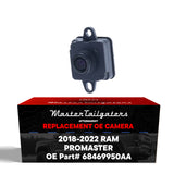 Ram Promaster City Cargo/Passenger Van (2018-2022) OEM Replacement Left Rear View Camera OE Part # 68469950AA
