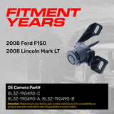 Ford F150 / Lincoln Mark LT (2008) OEM Replacement Backup Camera OE Part # 8L3Z-19G490-A, 8L3Z-19G490-B, 8L3Z-19G490-C