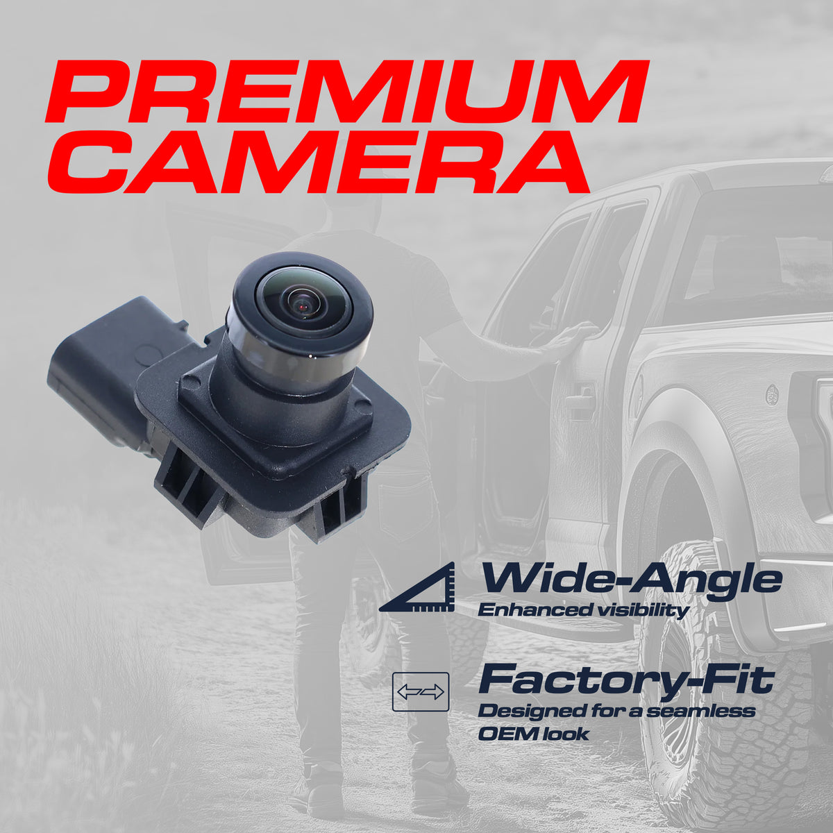 Ford Ecosport (2018-2022) [From 3-30-18] OEM Replacement Backup Camera OE Part # GN1Z-19G490-G