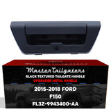 Tailgate Handle Upgraded Black Metal Replacement for Ford F150 (2015-2018) OE Part # FL3Z-9943400-AA