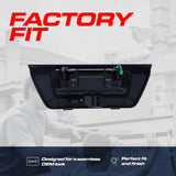 Tailgate Handle Upgraded Black Metal Replacement for Ford F150 (2015-2018) OE Part # FL3Z-9943400-AA