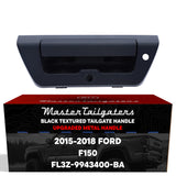 Tailgate Handle Upgraded Black Metal Replacement for Ford F150 (2015-2018) OE Part # FL3Z-9943400-BA