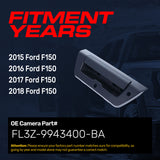 Tailgate Handle Upgraded Black Metal Replacement for Ford F150 (2015-2018) OE Part # FL3Z-9943400-BA