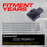 Ford Super Duty [Crew/Regular/Extended Cab] (2017-2022) OEM Replacement Backup Camera OE Part # JC3Z-19G490-F