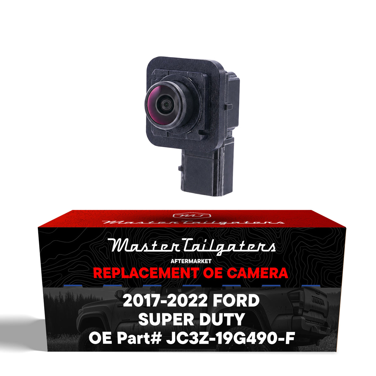 Ford Super Duty [Crew/Regular/Extended Cab] (2017-2022) OEM Replacement Backup Camera OE Part # JC3Z-19G490-F