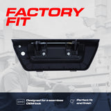 Tailgate Handle Upgraded Black Metal Replacement for Ford F150 (2015-2018) OE Part # FL3Z-9943400-HA