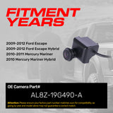 Ford Escape (09-12), Escape Hybrid (09-12) / Mercury Mariner (10-11), Mariner Hybrid (10) OEM Replacement Backup Camera OE Part # AL8Z-19G490-A - Master Tailgaters
