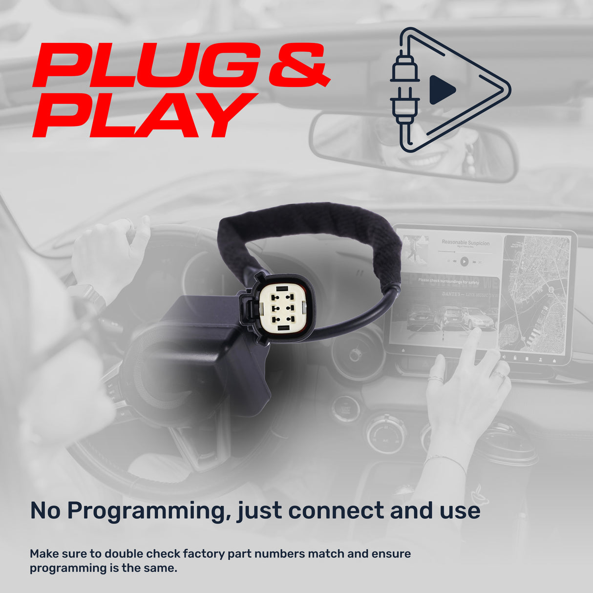 Ford Escape (09-12), Escape Hybrid (09-12) / Mercury Mariner (10-11), Mariner Hybrid (10) OEM Replacement Backup Camera OE Part # AL8Z-19G490-A - Master Tailgaters