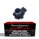 Ford Transit Connect Van/Wagon (2016-2018) [Side By Side Back Door Models] OEM Replacement Backup Camera OE Part # FT1Z-19G490-C