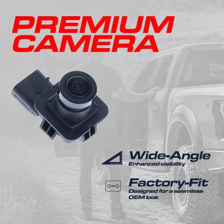 Ford Transit Passenger/Cargo Van (2018-2019) [Medium Roof, High Roof, On High Mount Stop Lamp] OEM Replacement Backup Camera OE Part # JK4Z-19G490-A