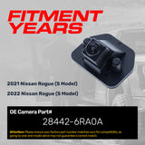 Nissan Rogue [S Model] (2021-2022) OEM Replacement Backup Camera OE Part # 28442-6RA0A