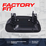 Tailgate Handle Upgraded Black Metal Replacement for Ford F150 (1997-2004), Super Duty (1999-2007) OE Part # 1L3Z-9943400-BAA, F85Z-9943400-AAA | Tailgate Handle w/o Keyhole