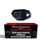 Toyota Corolla Hatchback (2019-2022) OEM Replacement Backup Camera OE Part # 86790-12280
