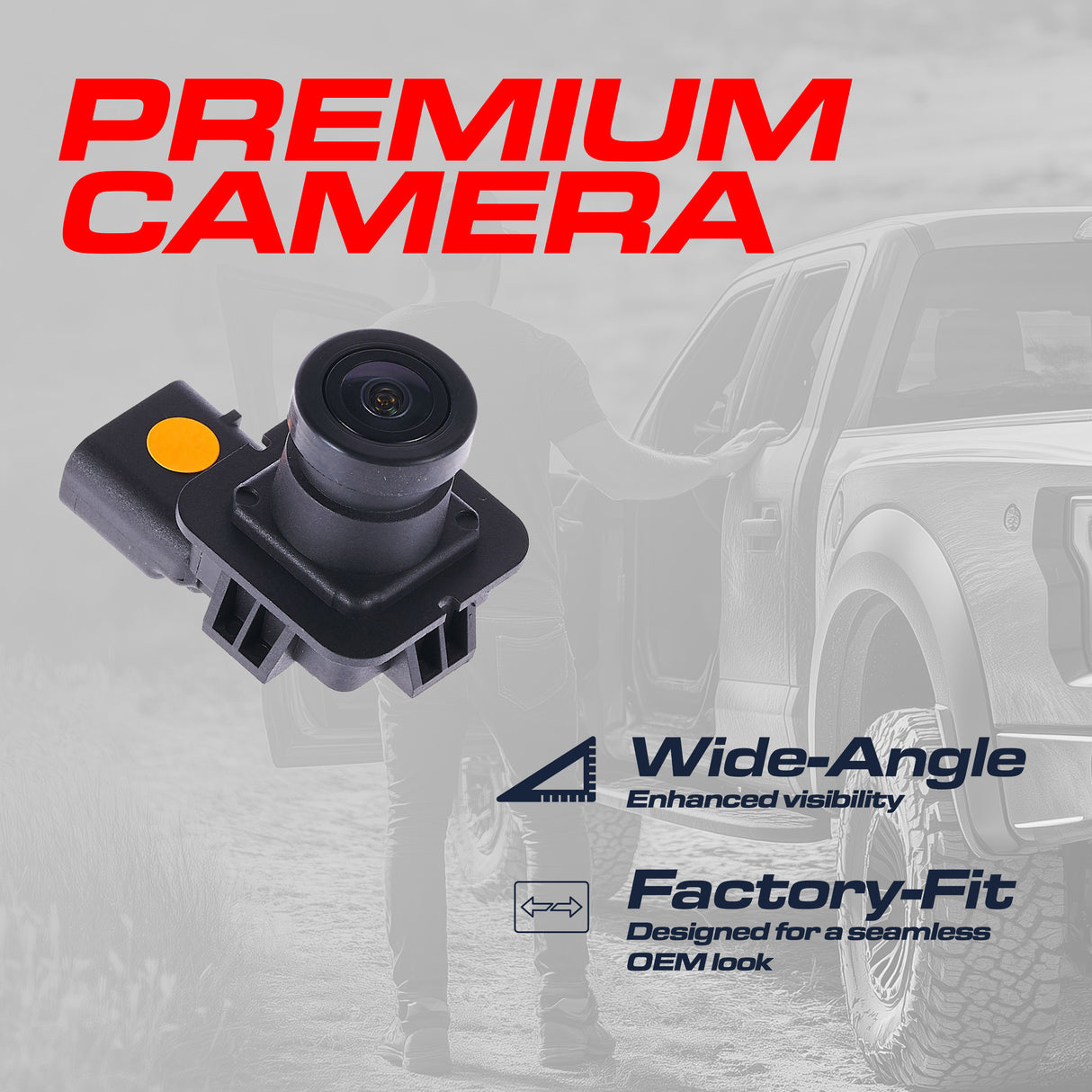 Ford Explorer (2013-2015) OEM Replacement Backup Camera OE Part # EB5Z-19G490-A, DB5Z-19G490-A