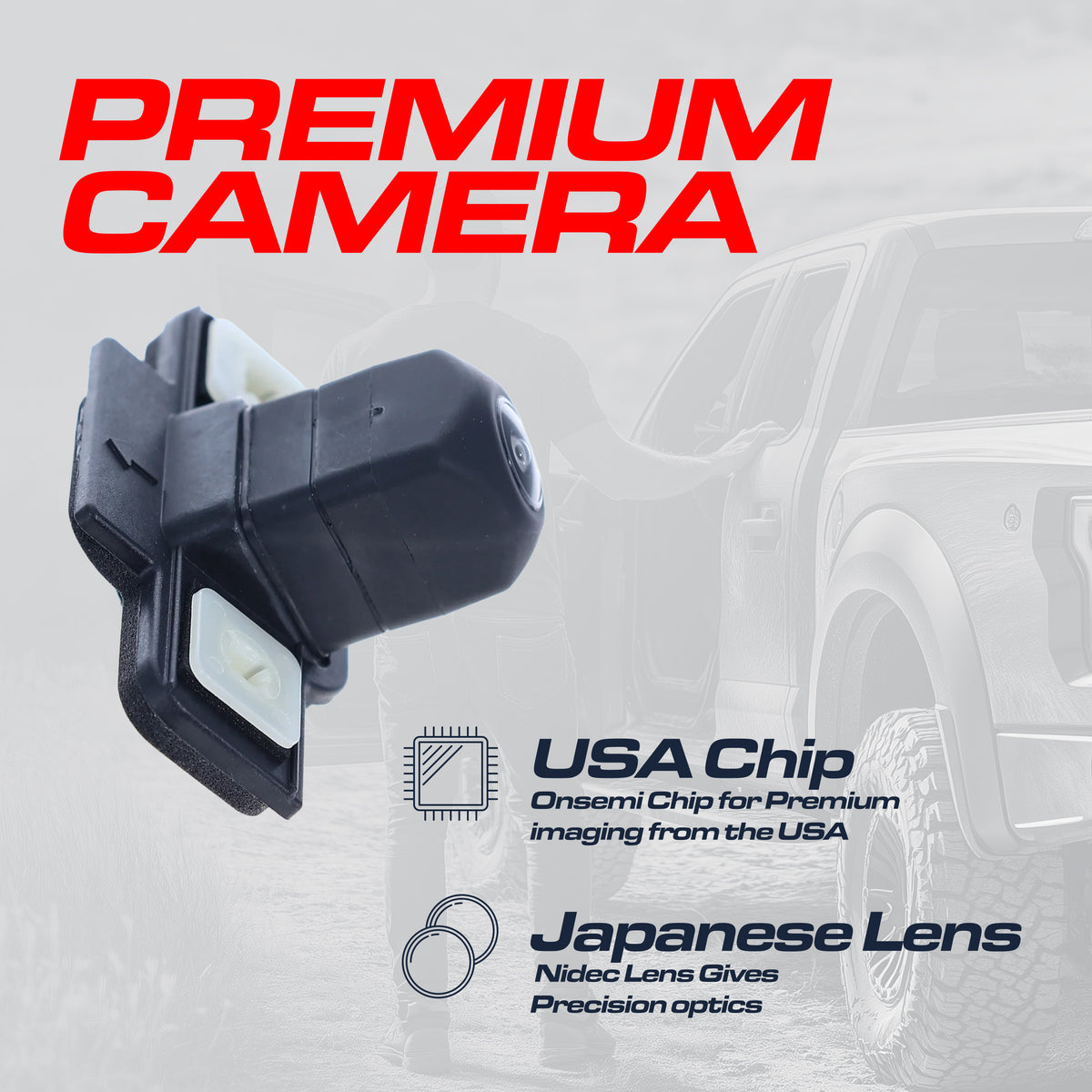 Toyota Corolla Cross [L/LE Model] (2022), RAV4 + Hybrid 7" Display (2019-2022), RAV4 Prime w/o Around View Monitor (2021) OEM Replacement Backup Camera OE Part # 86790-0R120