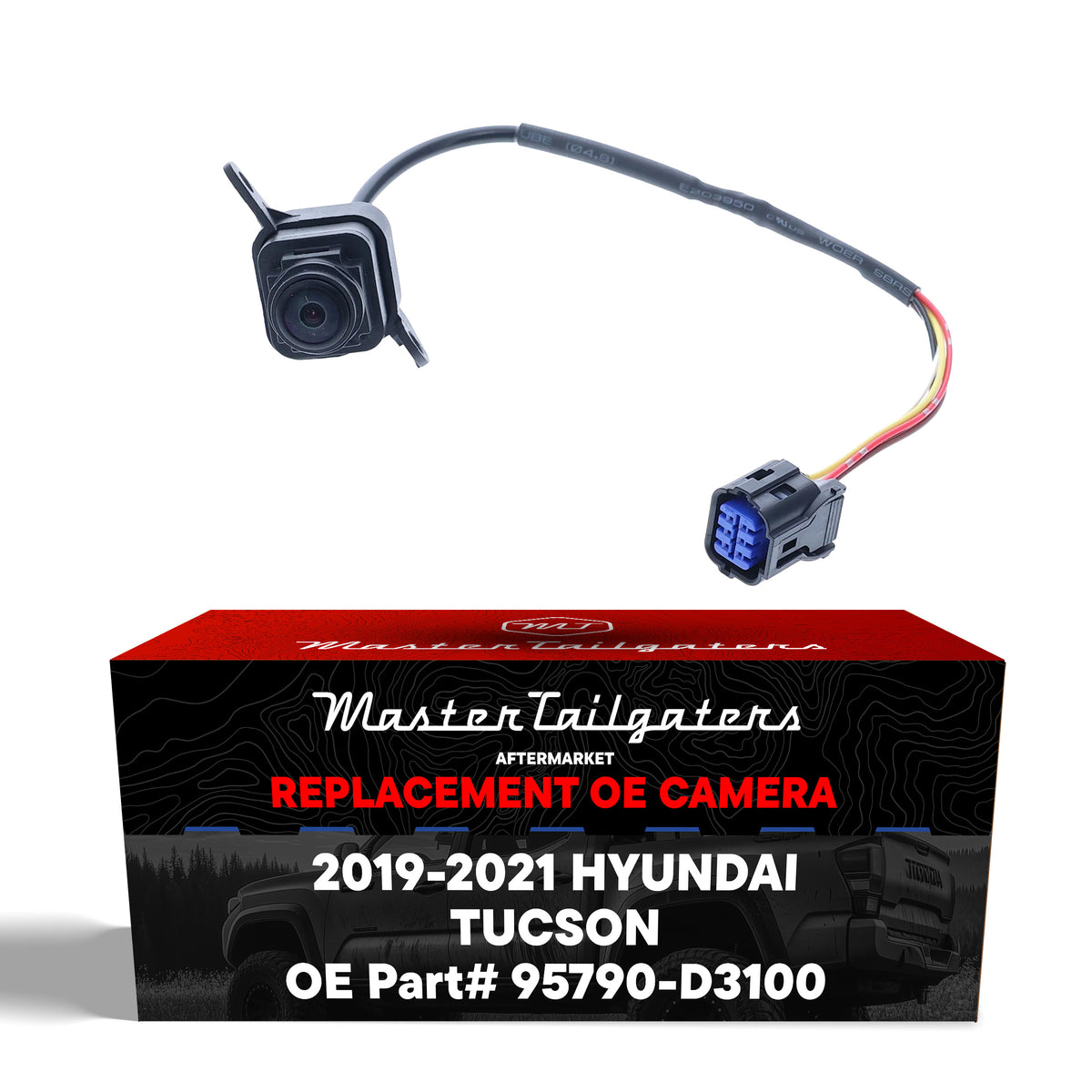 Hyundai Tucson (2019-2021) OEM Replacement Right Side View Camera OE Part # 95790-D3100
