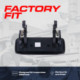 Exterior Door Handle Upgraded Black Metal Replacement for Ford Ranger (2001-2011) / Mazda B-Series Pickup (2001-2010) OE Part # 2L5Z-1022404-BAA | Front RH=LH w/o Keyhole