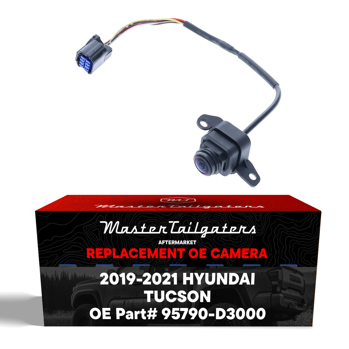 Hyundai Tucson (2019-2021) OEM Replacement Left Side View Camera OE Part # 95790-D3000