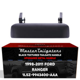 Tailgate Handle Upgraded Black Metal Replacement for Ford Ranger (1998-2011) OE Part # 1L5Z-9943400-AAA | Tailgate Handle w/o Keyhole