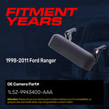 Tailgate Handle Upgraded Black Metal Replacement for Ford Ranger (1998-2011) OE Part # 1L5Z-9943400-AAA | Tailgate Handle w/o Keyhole