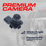 Ford Fiesta Sedan (2014-2017) OEM Replacement Backup Camera OE Part # D2BZ-19G490-B, D2BZ-19G490-D