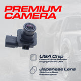 Ford Fiesta Sedan (2014-2017) OEM Replacement Backup Camera OE Part # D2BZ-19G490-B, D2BZ-19G490-D