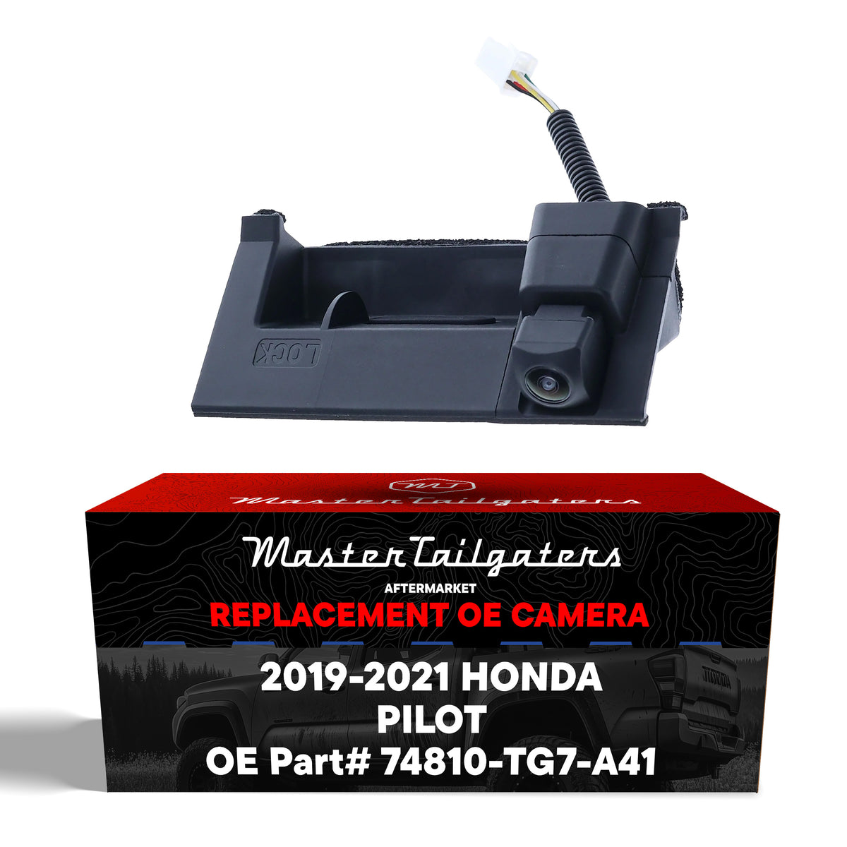 Honda Pilot (2019-2021) w/ Smart Entry System OEM Replacement Backup Camera OE Part # 74810-TG7-A41
