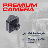 Ford F150 Crew Cab (15-20), F150 Extended Cab (15-20), F150 Raptor (17-20) / Lincoln MKX (16-18), Nautilus (19-23) RIGHT Side View OEM Replacement Backup Camera OE Part # FL3Z-19G490-AA, FL3Z-19G490-A