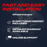 Honda Ridgeline (2006-2014) Black Replacement Tailgate Handle with Backup Camera - Master Tailgaters