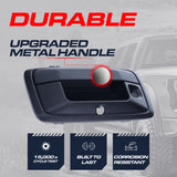 Tailgate Handle Upgraded Black Metal Replacement for Chevrolet Colorado (2015-2022) / GMC Canyon (2015-2020) OE Part # 84222820, 23457650 - Master Tailgaters