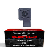 Ford F150 Regular Cab / Extended Cab / Crew Cab w/o Trailer Hook-Up Lamp (2018-2020) OEM Replacement Backup Camera OE Part # JL3Z-19G490-C - Master Tailgaters
