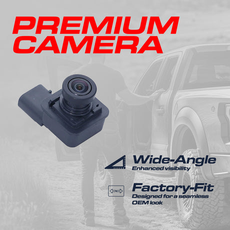 Ford F150 Regular Cab / Extended Cab / Crew Cab w/o Trailer Hook-Up Lamp (2018-2020) OEM Replacement Backup Camera OE Part # JL3Z-19G490-C - Master Tailgaters