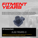 Ford F150 Regular Cab / Extended Cab / Crew Cab w/o Trailer Hook-Up Lamp (2018-2020) OEM Replacement Backup Camera OE Part # JL3Z-19G490-C - Master Tailgaters