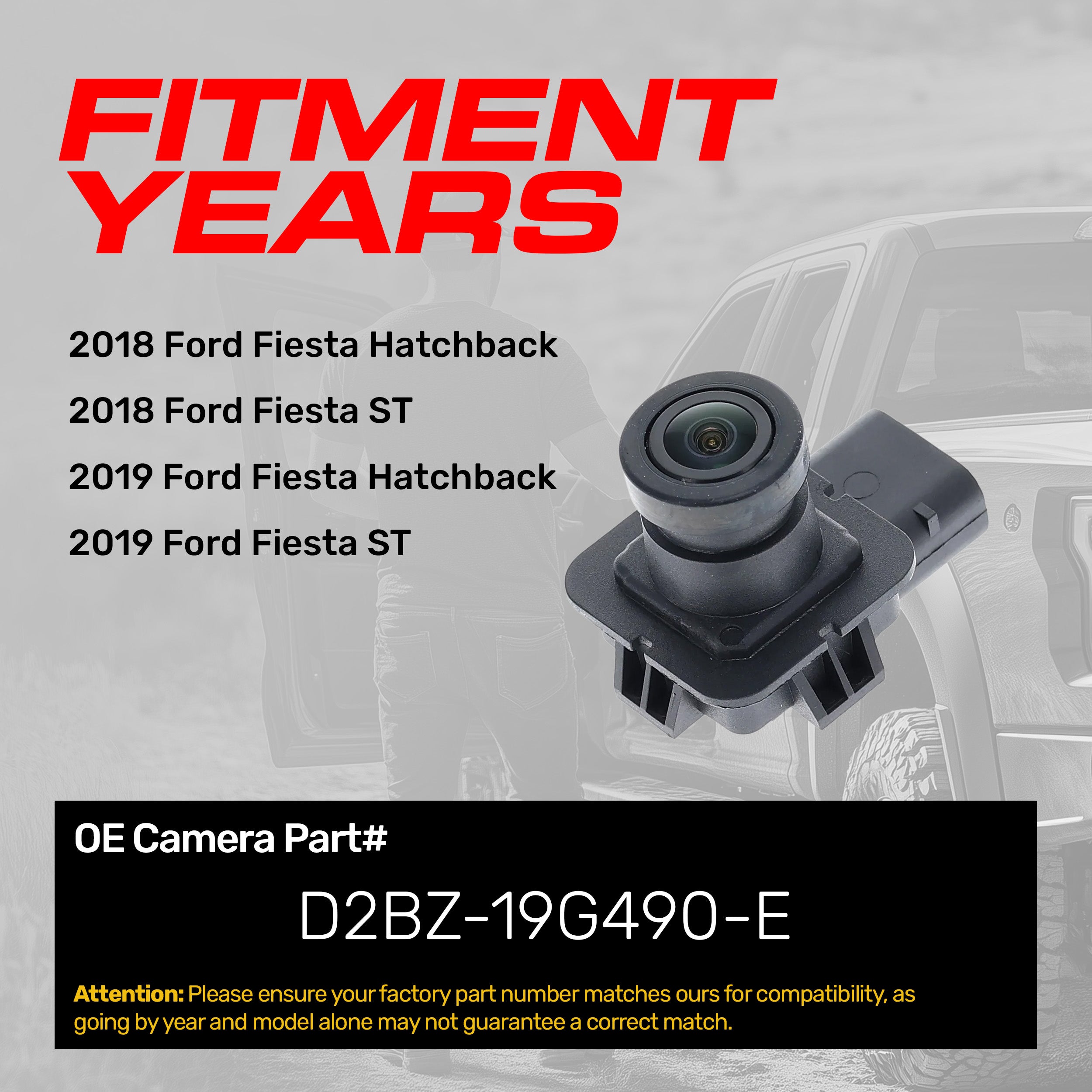 Ford Fiesta Hatchback, Fiesta ST (2018-2019) OEM Replacement