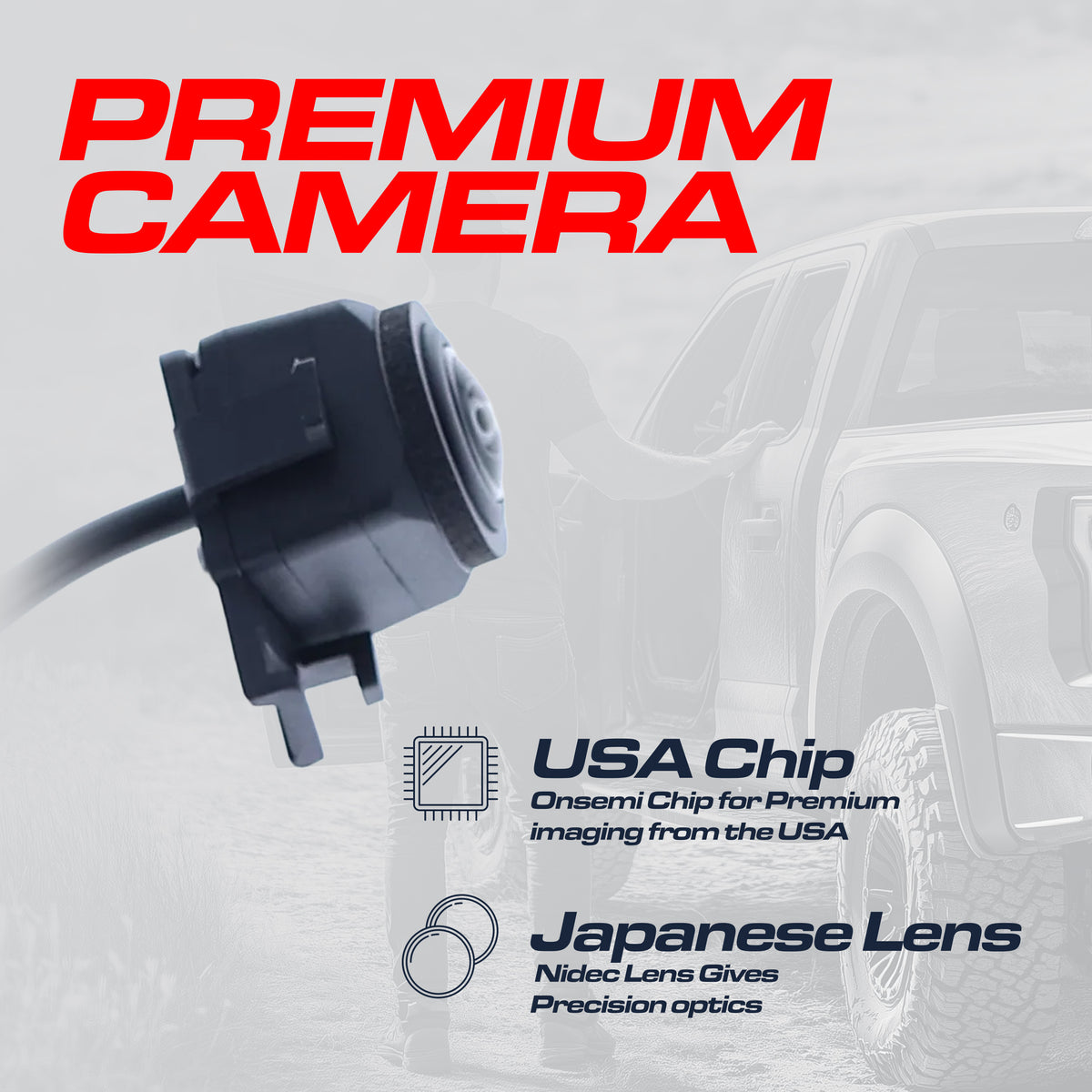 Toyota Camry + Hybrid (2018-2020) OEM Replacement Left Side View Camera OE Part # 86790-06070