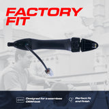 Exterior Door Handle Black/Chrome Replacement for Kia Optima (2011), Optima Hybrid (2011-2015) OE Part # 82651-2T020 | Front Right Passenger Side