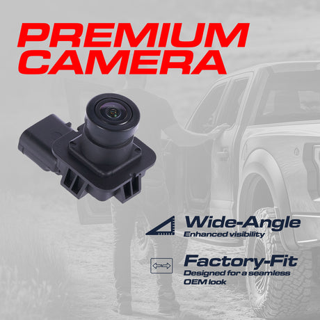 Ford Transit Passenger Van (2018-2019), Transit Cargo Van (2018-2019) OEM Replacement Backup Camera OE Part # JK4Z-19G490-J, JK4Z-19G490-B, JK4Z-19G490-G