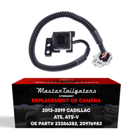 Cadillac ATS Coupe (2015-2019), ATS-V Coupe (2016-2019), ATS Sedan (2013-2018), ATS-V Sedan (2016-2018) OEM Replacement Backup Camera OE Part # 20976983, 23386282 - Master Tailgaters