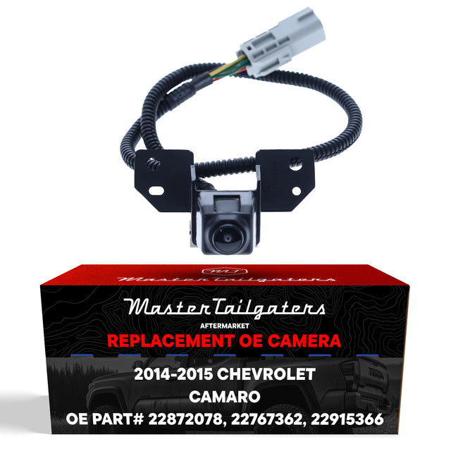 Chevrolet Camaro Coupe / Convertible (2014-2015) OEM Replacement Backup Camera OE Part # 22767362, 22872078, 22915366 - Master Tailgaters