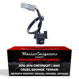 Chevrolet Cruze (2013-2016), Equinox (2012-2013) / GMC Terrain (2010-2013) OEM Replacement Backup Camera OE Part # 15926123, 20903513, 22913698, 95407397 - Master Tailgaters