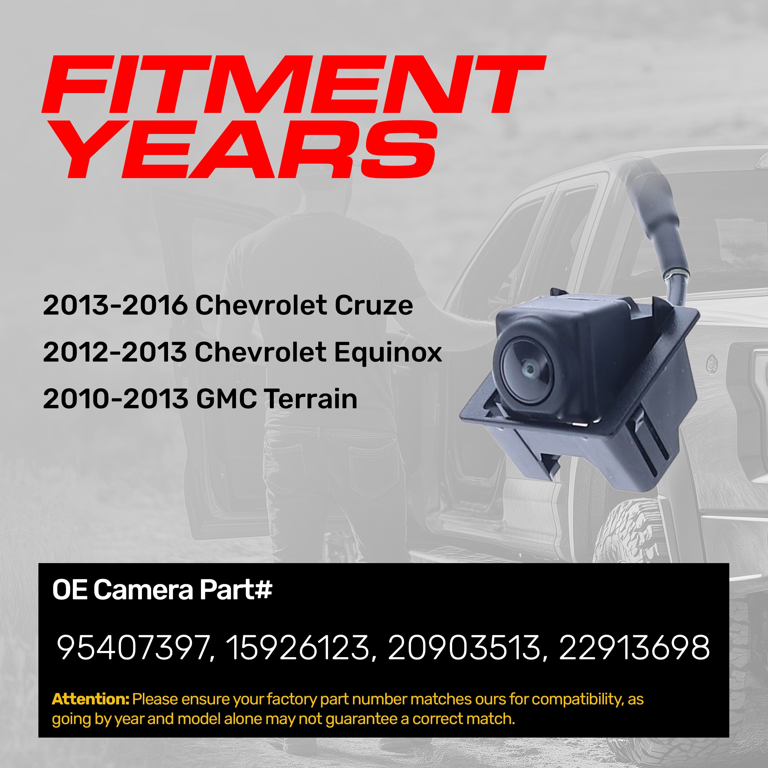 Chevrolet Cruze (2013-2016), Equinox (2012-2013) / GMC Terrain
