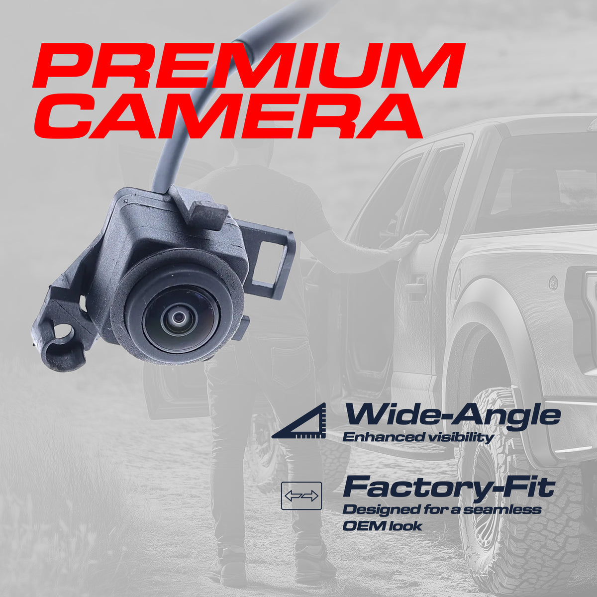 Toyota Camry + Hybrid (2021-2024) OEM Replacement Right Side View Camera OE Part # 86790-06190