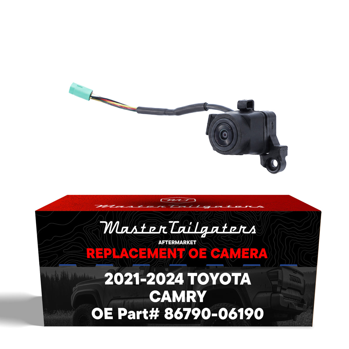 Toyota Camry + Hybrid (2021-2024) OEM Replacement Right Side View Camera OE Part # 86790-06190