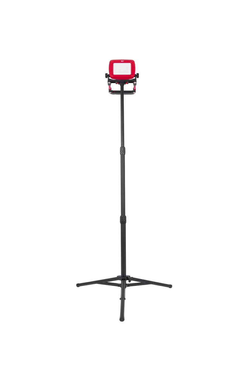 Master Tailgaters Tripod | For use with FLUD 4000 & PULSE Work Flood Lights | 30" - 48" Adjustable Height | Durable Metal & Plastic Construction
