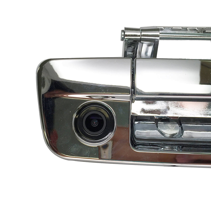 Dodge Ram 2009-2017 Chrome Tailgate Handle with Color Backup Camera