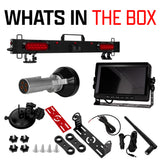 Master Tailgaters 36" Wireless Tow Light Bar with Camera | Choice of 4 Pin Round or 7 Pin Round