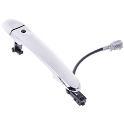 Nissan Versa 2012-2019 Replacement Chrome Exterior Door Handle Front Door w/o Keyhole Cover
