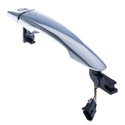 Master Tailgaters Replacement for Nissan Maxima 2016-Current Chrome Exterior Door Handle Front Door w/ Keyhole Cover